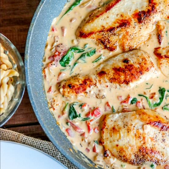 Creamy Mediterranean Chicken