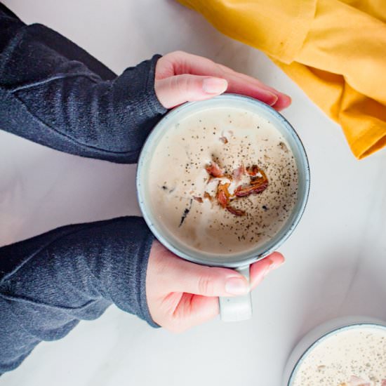 Keto Cream of Mushroom Soup