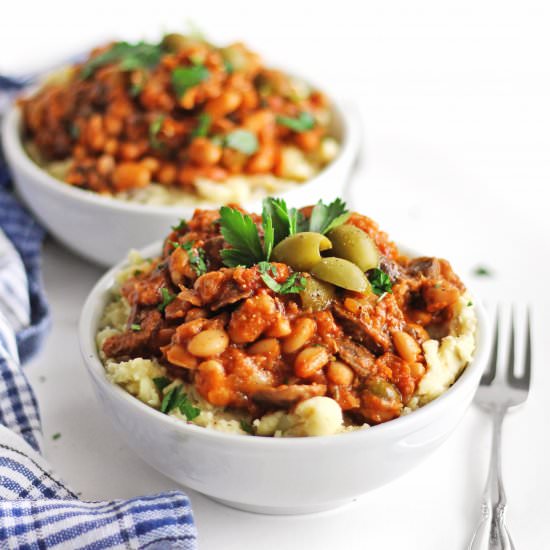 Vegan Instant Pot cacciatore