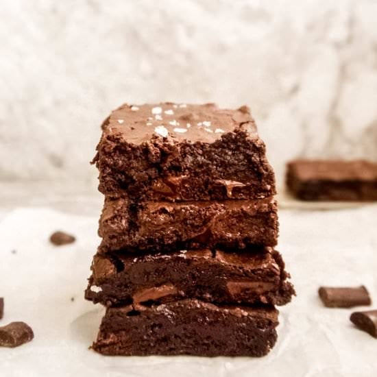 Fudgy Chocolate Chunk Brownies