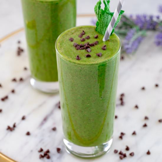 Mint Chocolate Green Smoothie
