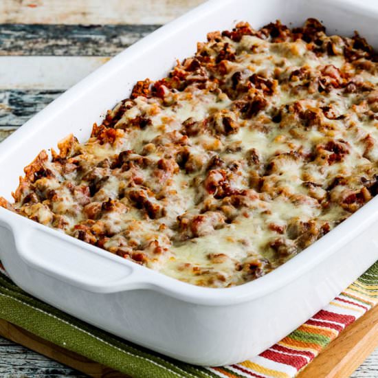 Low-Carb Stuffed Cabbage Casserole