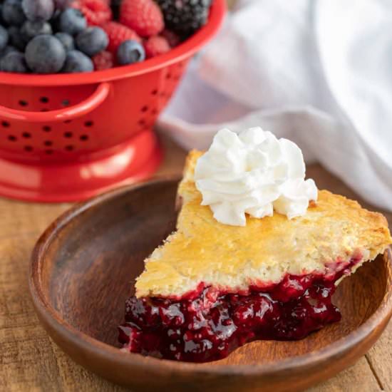 Mixed Berry Pie