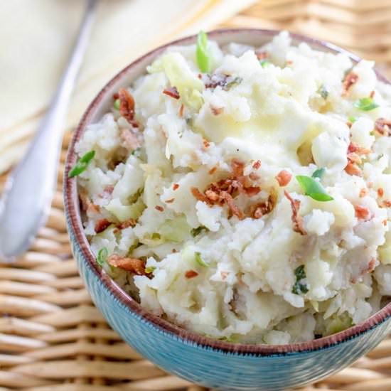 Colcannon Irish Mashed Potatoes