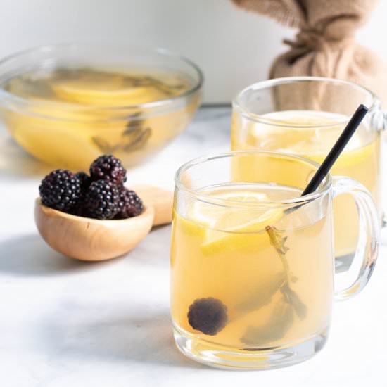 Lemon Blackberry Mint Tea