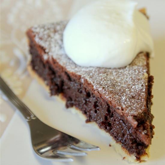 Dark Chocolate Pie