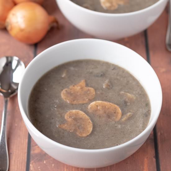 Mushroom Tarragon Soup