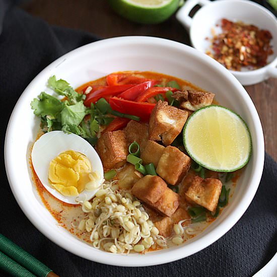 Low Carb Vegetarian Laksa