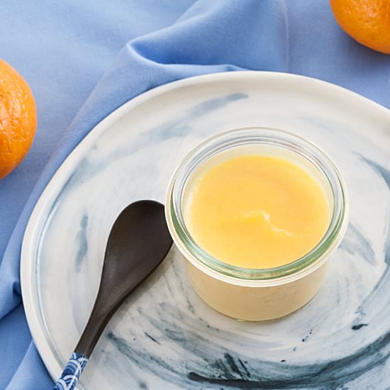 Low Fodmap Mandarin Curd