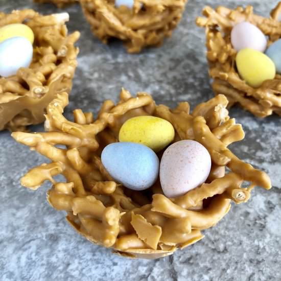 Butterscotch Easter Nests