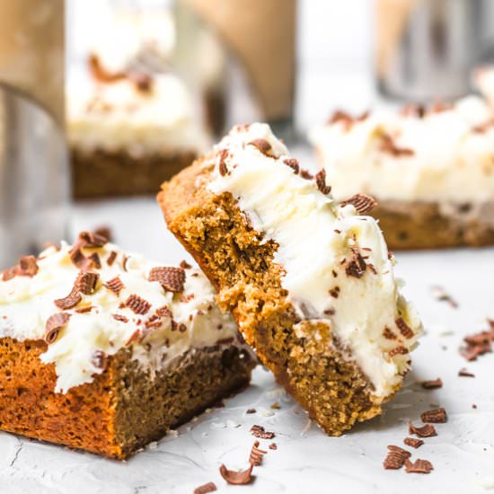 White chocolate mocha bars