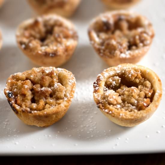 Mini Apple Peanut Butter Pies