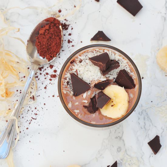 Chocolate-Banana Smoothie