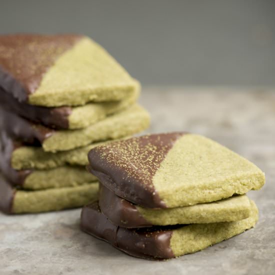 Matcha Green Tea & Chocolate Cookie