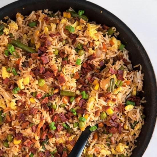 Bacon Fried Rice