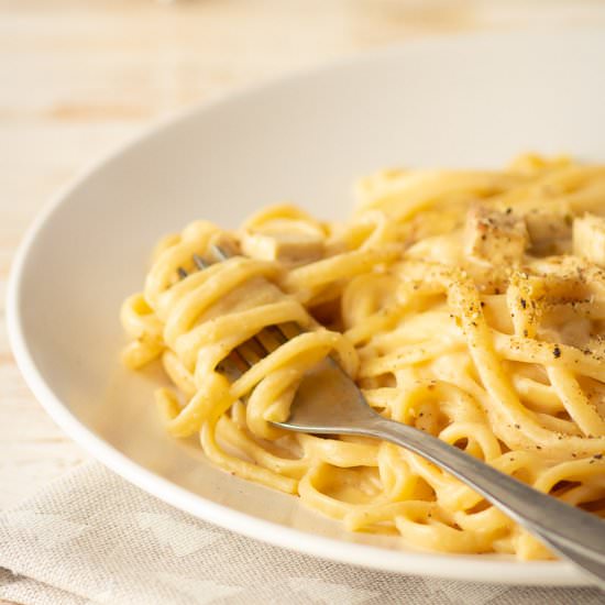 Vegan Pasta Carbonara