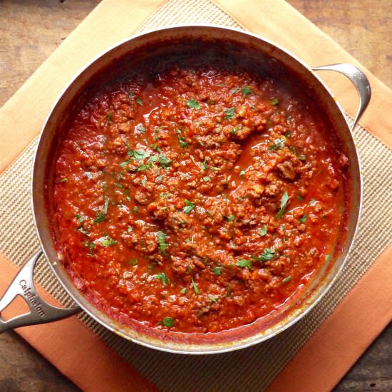 Italian Meat Sauce
