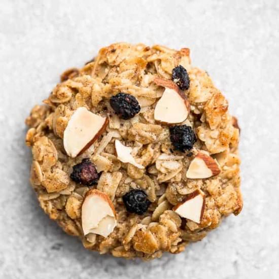 Blueberry Breakfast Cookies