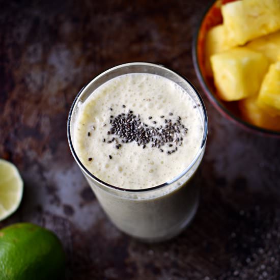 Probiotic Pineapple Kefir Drink