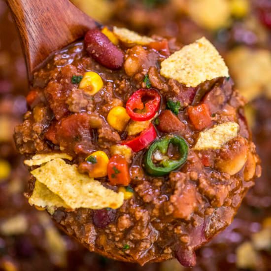 The Best Classic Chili