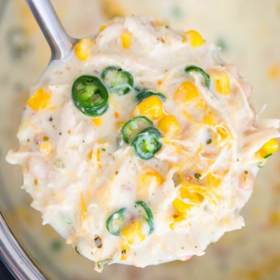 Instant Pot White Chicken Chili