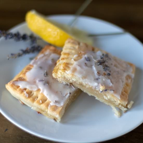 Vegan Lemon Lavender Pop-Tart