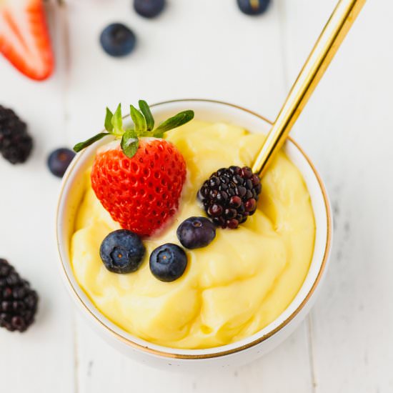 Homemade Custard Recipe