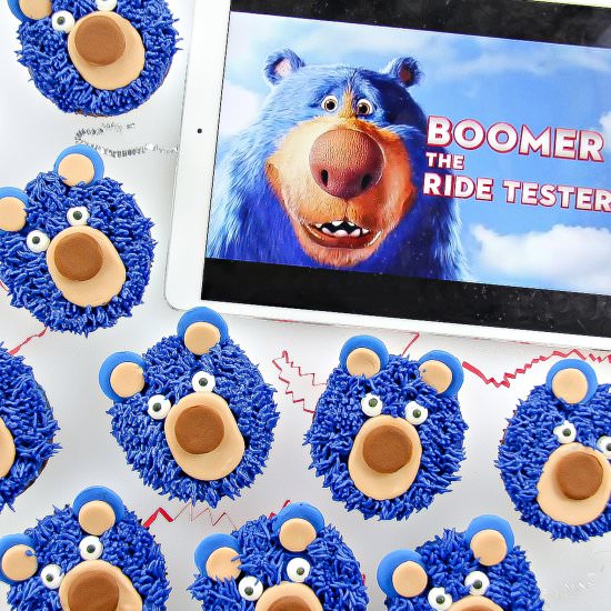 Blue Bear Cupcakes