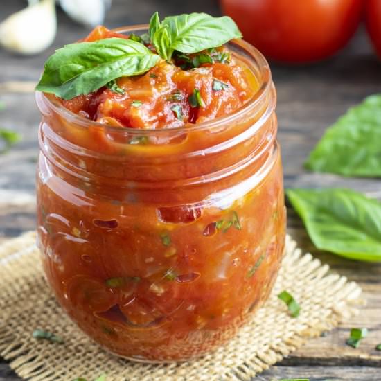 Homemade Pomodoro Sauce