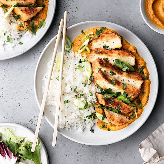Tofu Katsu Curry