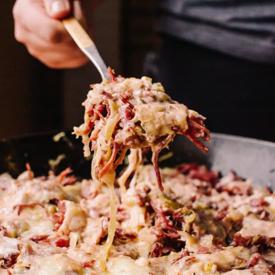 Low Carb Reuben Skillet