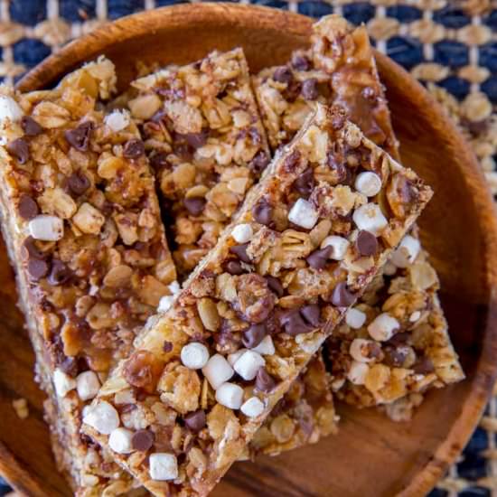 Chewy Homemade Granola Bars