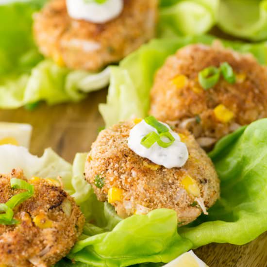 Vegan Jackfruit “Crab” Cakes