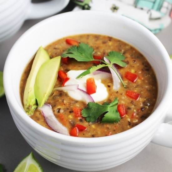 Vegetarian Black Bean Soup