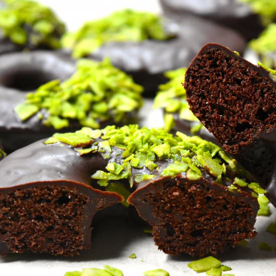 Chocolate Frosted Donuts