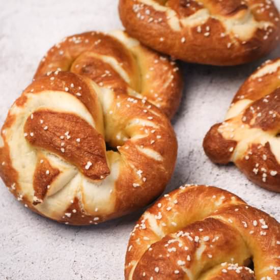 Pizza Dough Pretzels