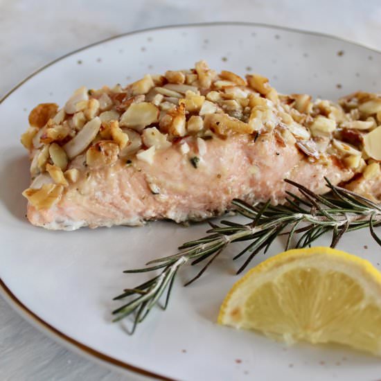 Easy Nut-Crusted Salmon