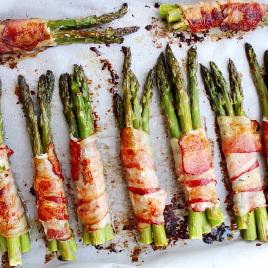 Bacon Asparagus Bundles