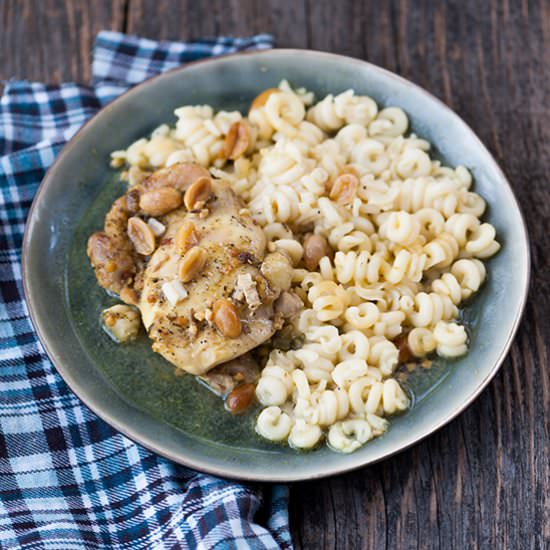 Pasta with chicken