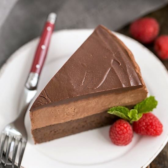 Frozen Chocolate Mousse Cake