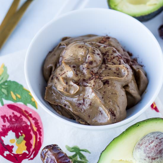 Avocado Chocolate Pudding