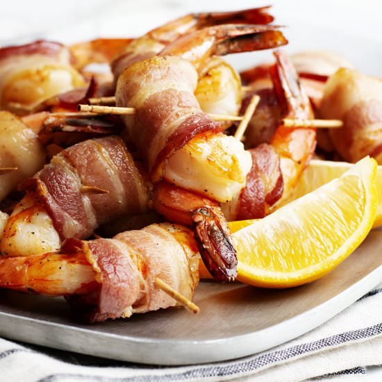 Bacon Wrapped Shrimp
