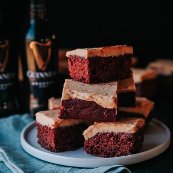Double Chocolate Guinness Brownies