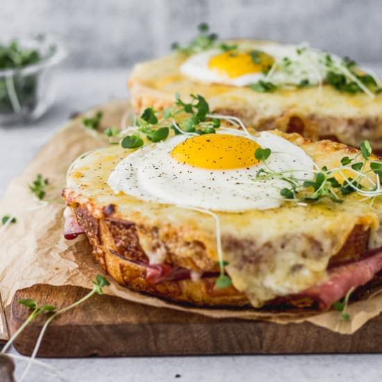 Vegetarian Croque Madame