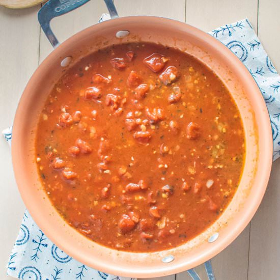 10 Minute Marinara Sauce