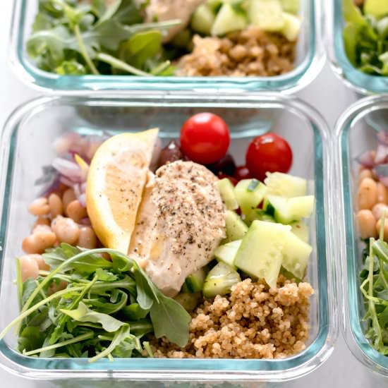 Mediterranean Lunch Bowls
