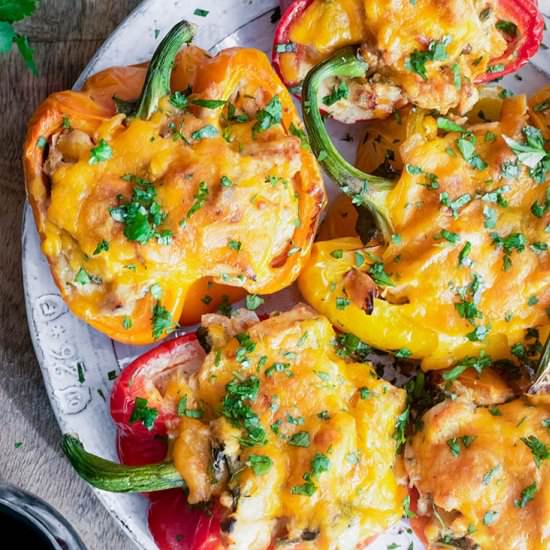 Chicken Stuffed Peppers