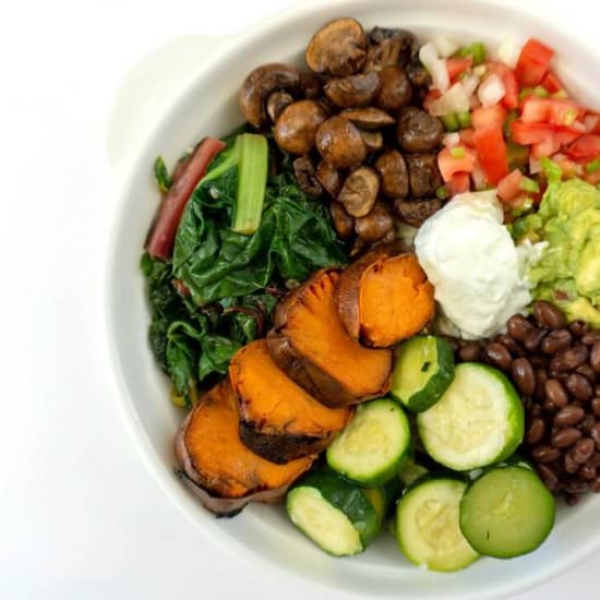 Sweet Potato Burrito Bowl