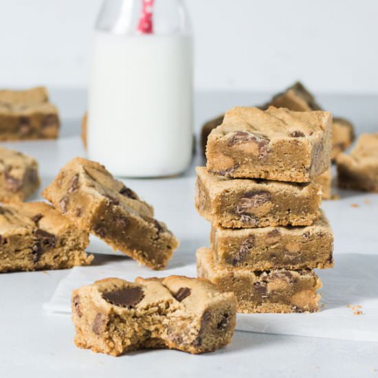 Peanut Butter Cookie Bars