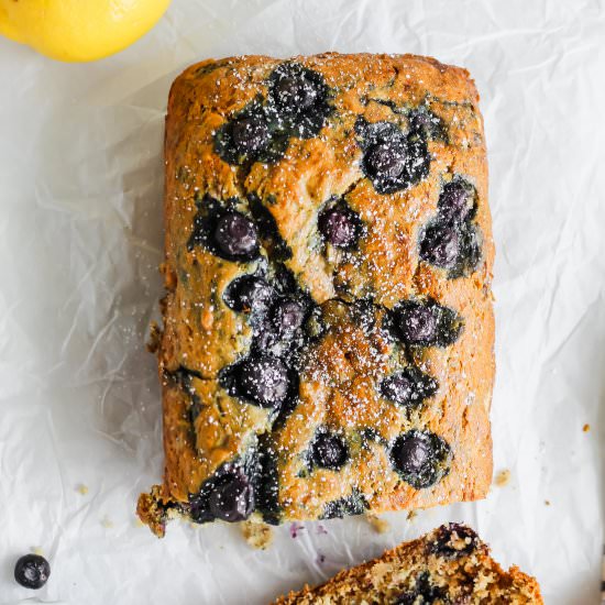 Lemon Blueberry Banana Bread